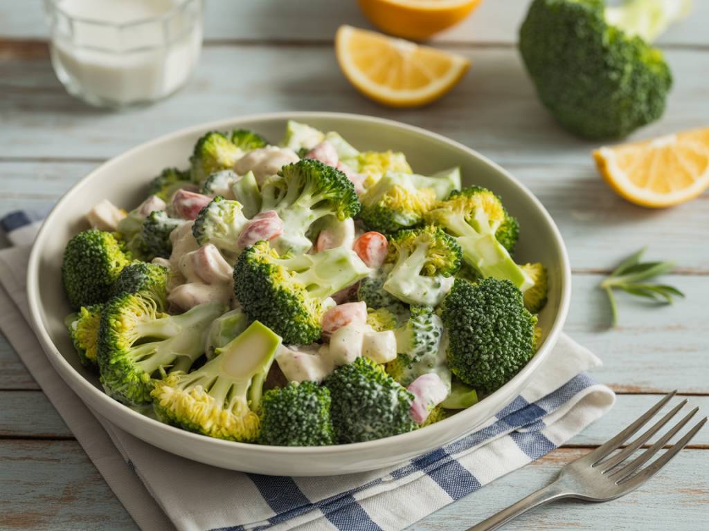 Broccoli salad calories and how to make this classic side dish healthier